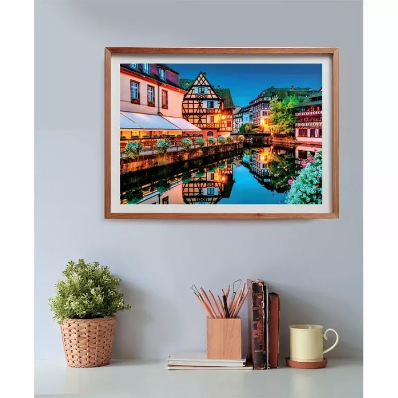 Clementoni High Quality Collection Straßburg Altstadt Puzzle 500 ks krajina