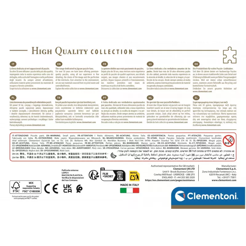 Clementoni 500 ks CB HQC Neuschwanstein