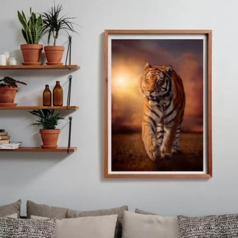 Clementoni Tiger Puzzle 1000 dielov zvieratá