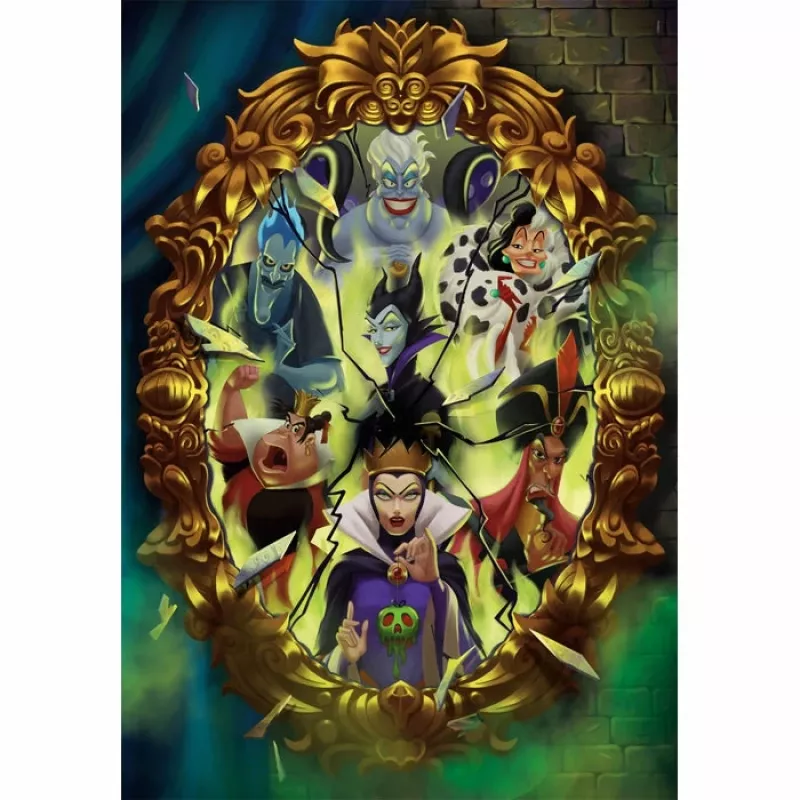 Clementoni Disney Villains Puzzle 1000 ks karikatúry