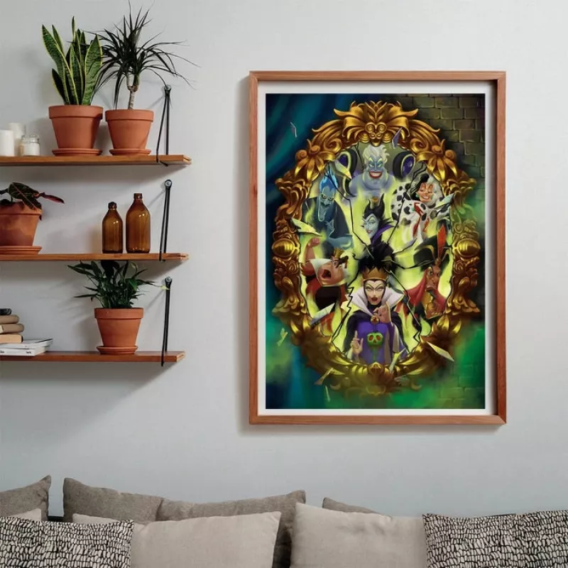 Clementoni Disney Villains Puzzle 1000 ks karikatúry