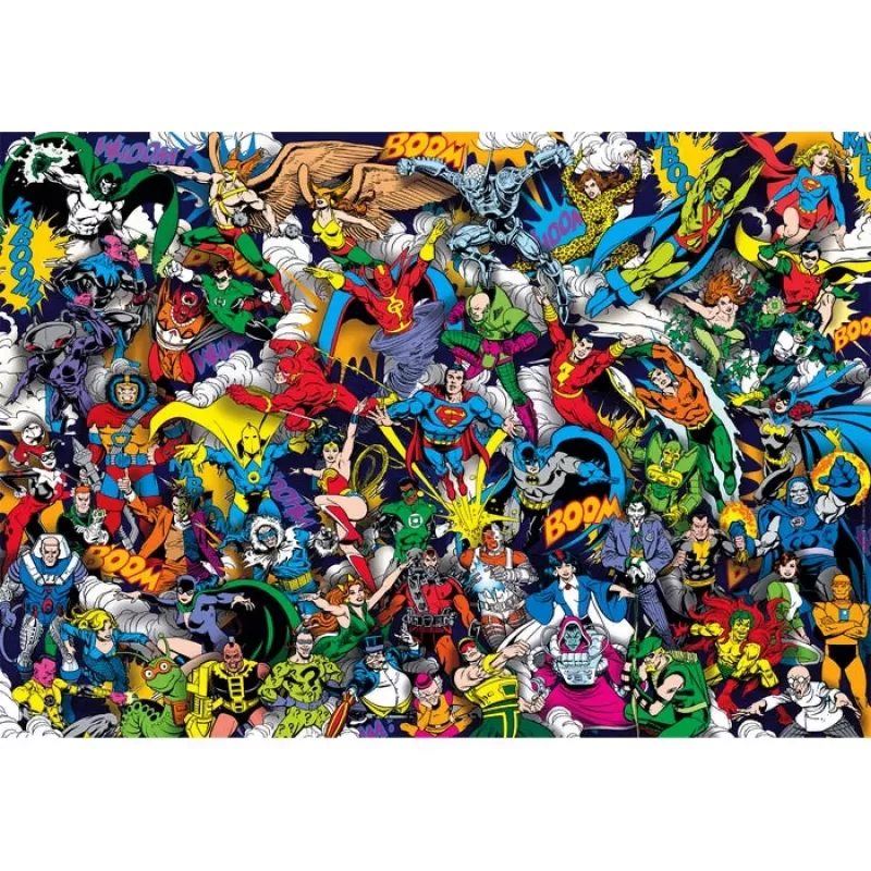 Clementoni DC Comics Impossible Puzzle 1000 ks