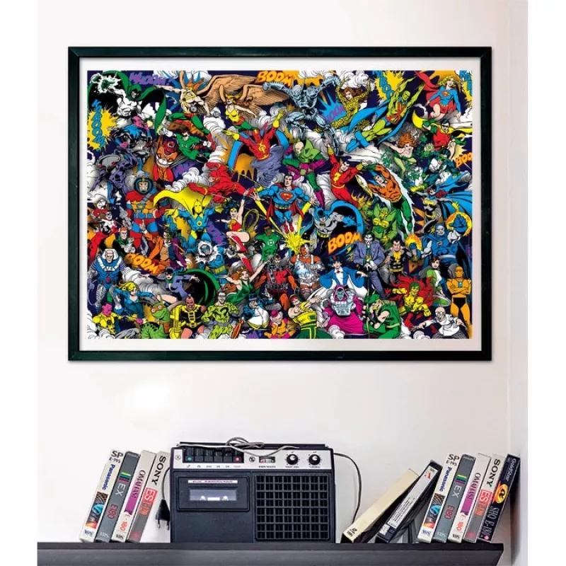 Clementoni DC Comics Impossible Puzzle 1000 ks