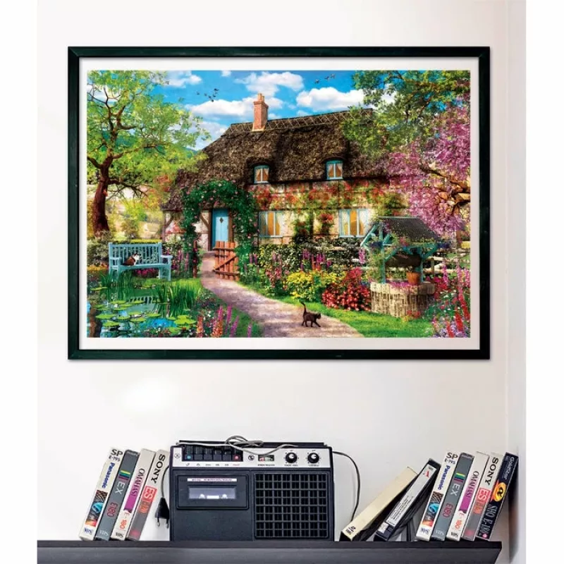 Clementoni High Quality Collection The Old Cottage Puzzle 1000 ks umenie