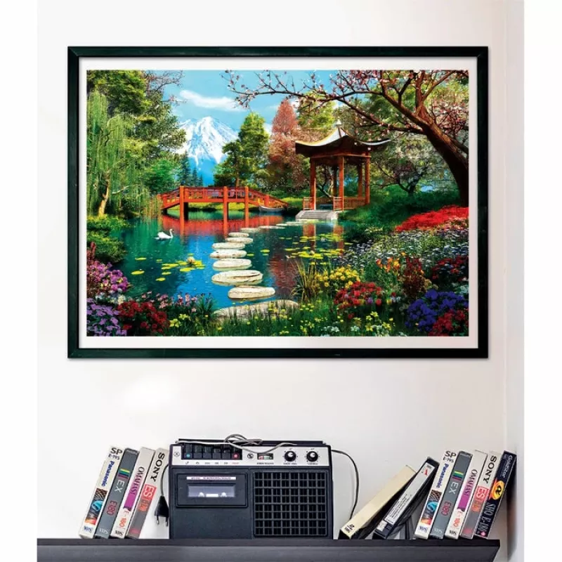 Clementoni High Quality Collection Fuji Garden Puzzle 1000 dielov krajina