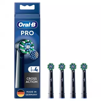 Oral-B CrossAction 4 ks čierna