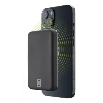 Cellularline Wireless power bank MAG 5000 prenosná nabíjačka kompatibilná so systémom MagSafe