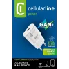 Cellularline GAN nástenná nabíjačka USB-C 30W PD USB-C 30W PD nástenná nabíjačka s technológiou GaN