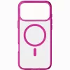 Cellularline Iconic Mag - iPhone 17 Pro transparentné puzdro s farebnými okrajmi, kompatibilné s ekosystémom MagSafe