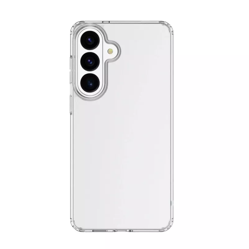 Cellularline Clear Protect - Galaxy S26+ tvrdé puzdro s gumenými okrajmi