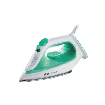 Braun TexStyle 1 SI 1040 GR parná žehlička keramická žehliaca plocha 2000 W zelená, biela