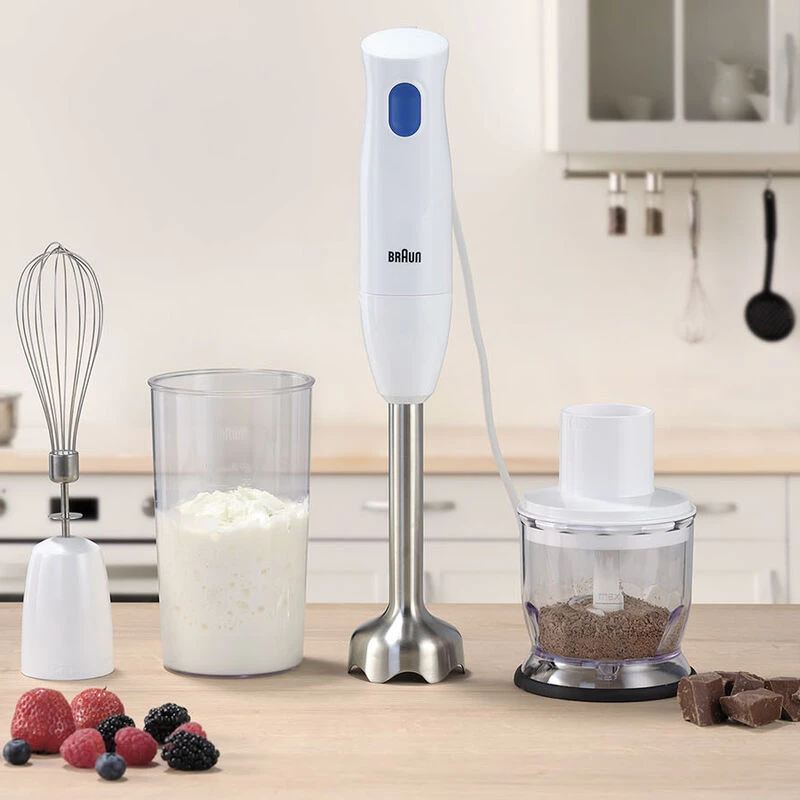 Braun MultiQuick 1 MQ10.202M WH 0,6 L tyčový mixér 450 W nehrdzavejúca oceľ, biela