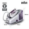 Braun CareStyle 7 IS7266VI 2700 W 2 L EloxalPlus žehliaca plocha fialová
