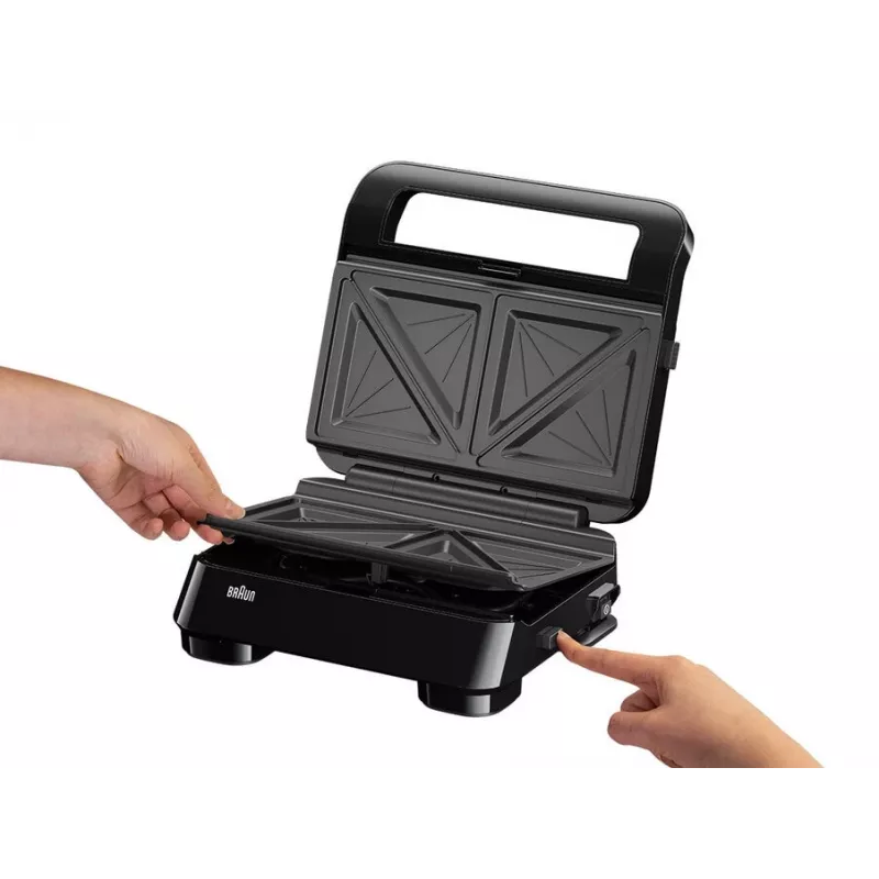 Braun Snack Maker 5 SM5000 sendvičovač 800 W čierny
