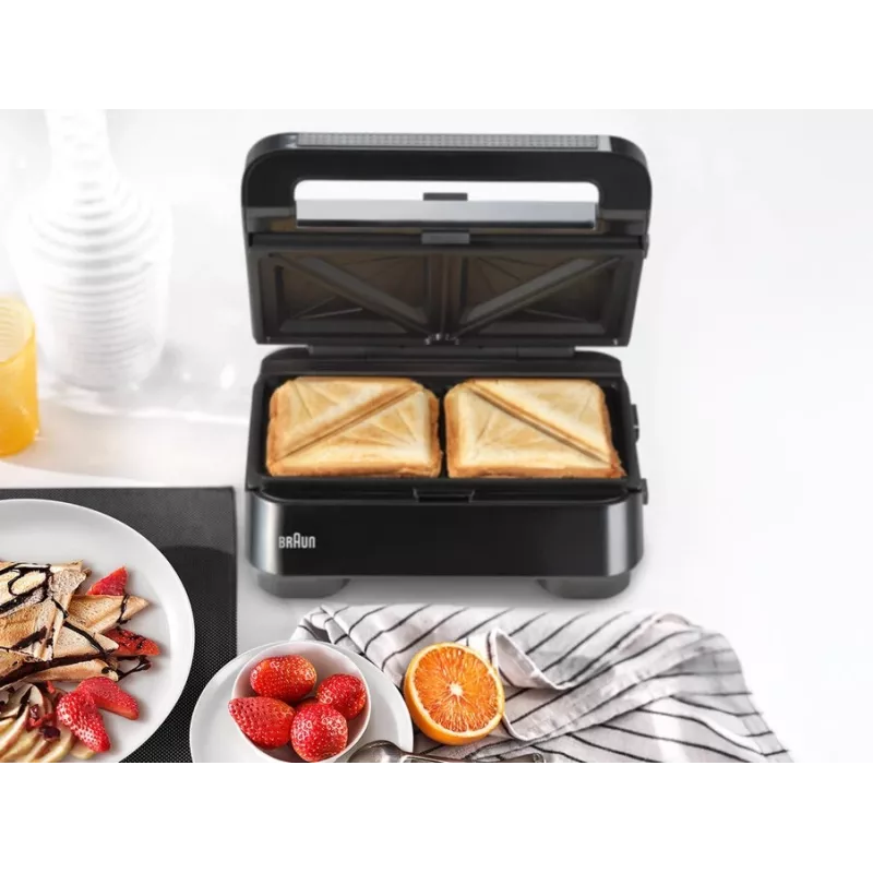 Braun Snack Maker 5 SM5000 sendvičovač 800 W čierny