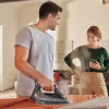 Braun TexStyle 9 0127409002 žehlička parná žehlička EloxalPlus žehliaca plocha 3200 W tmavomodrá