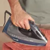 Braun TexStyle 9 0127409002 žehlička parná žehlička EloxalPlus žehliaca plocha 3200 W tmavomodrá