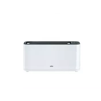 Braun HT3100WH hriankovač 1 plátok 1000 W čierna, biela