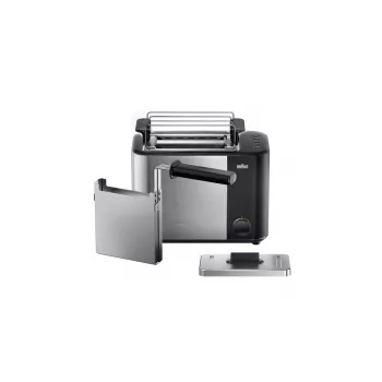 Braun HT 5015 BK 13 2 plátky 1000 W čierna