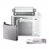 Braun GRILLE-PAIN HT5015WH 13 2 plátky 1000 W sivá, biela