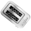 Braun GRILLE-PAIN HT5015WH 13 2 plátky 1000 W sivá, biela