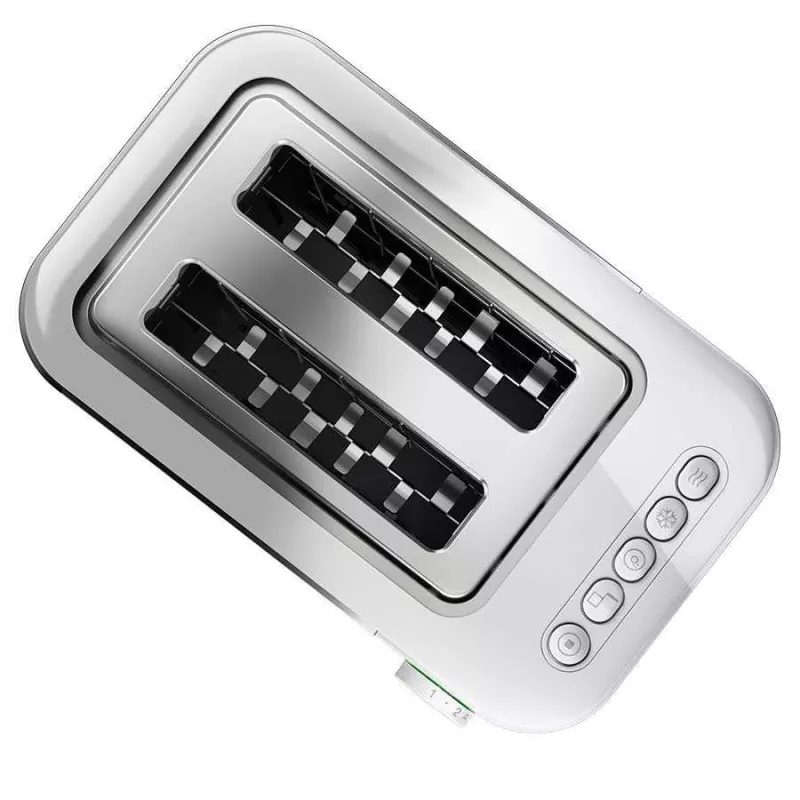 Braun GRILLE-PAIN HT5015WH 13 2 plátky 1000 W sivá, biela