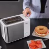 Braun GRILLE-PAIN HT5015WH 13 2 plátky 1000 W sivá, biela