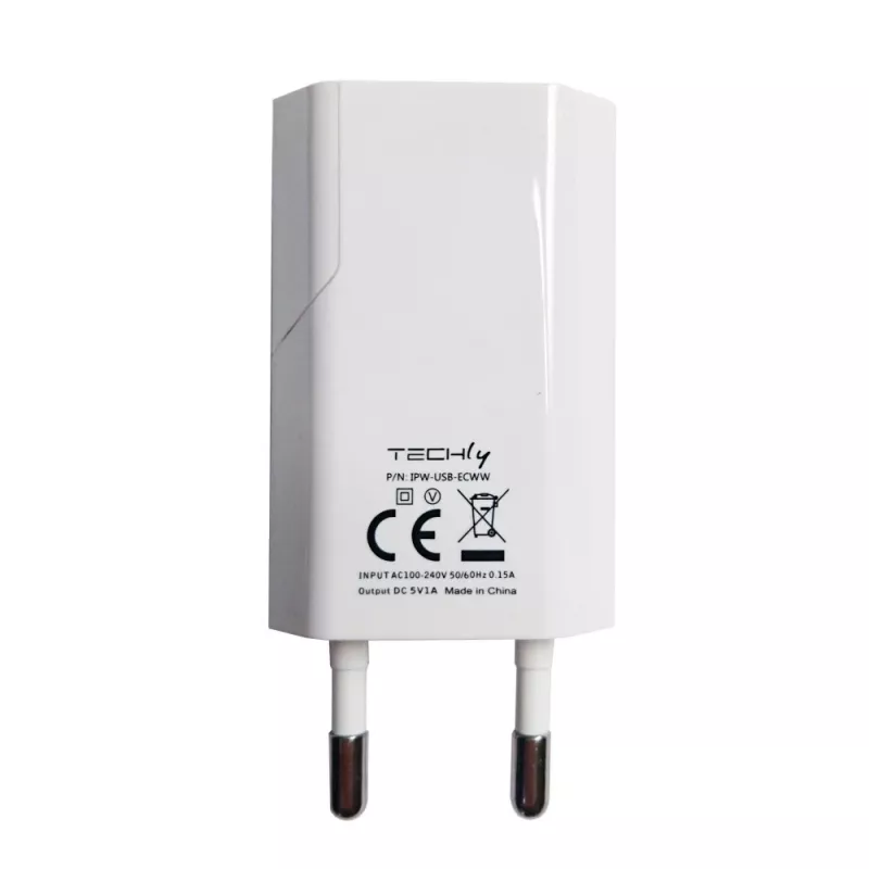 Techly IPW-USB-ECWW nabíjačka pre mobilné zariadenia univerzálna biela AC interiér