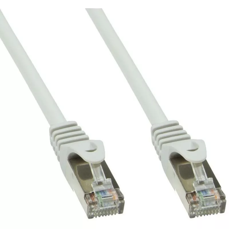 Techly medený patch kábel Cat.6 sivý SFTP LSZH 15m, 15 m, Cat6, S/FTP (S-STP), RJ-45, RJ-45, sivý