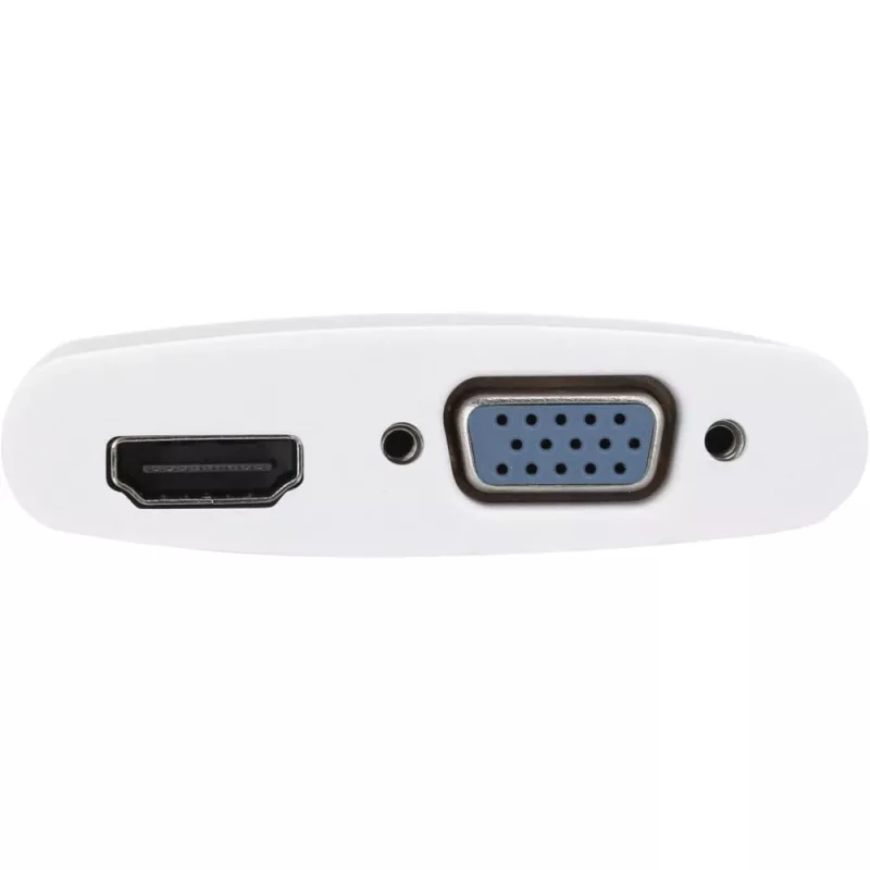 Techly Mini DisplayPort na HDMI/VGA adaptér, 0,15 m, Mini DisplayPort, HDMI + VGA (D-Sub), konektor samec, konektor samica, 1920 x 1200 pixelov