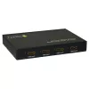 Techly HDMI 4x1 multiviewer s bezproblémovým prepínačom, HDMI, kov, čierny, 60 Hz, 1080p, 2,25 Gbit/s