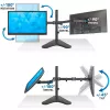 Techly ICA-LCD 2524 držiak / stojan na monitor 81,3 cm (32 inch) na stôl čierny