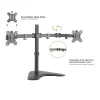 Techly ICA-LCD 2524 držiak / stojan na monitor 81,3 cm (32 inch) na stôl čierny