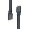 Techly HDMI 2.0 plochý kábel High Speed s Ethernetom A/A M/M 1 m