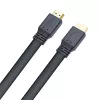 Techly HDMI 2.0 plochý kábel High Speed s Ethernetom A/A M/M 1 m