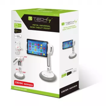 Techly univerzálny stojan na stôl pre smartphone a tablet do 10