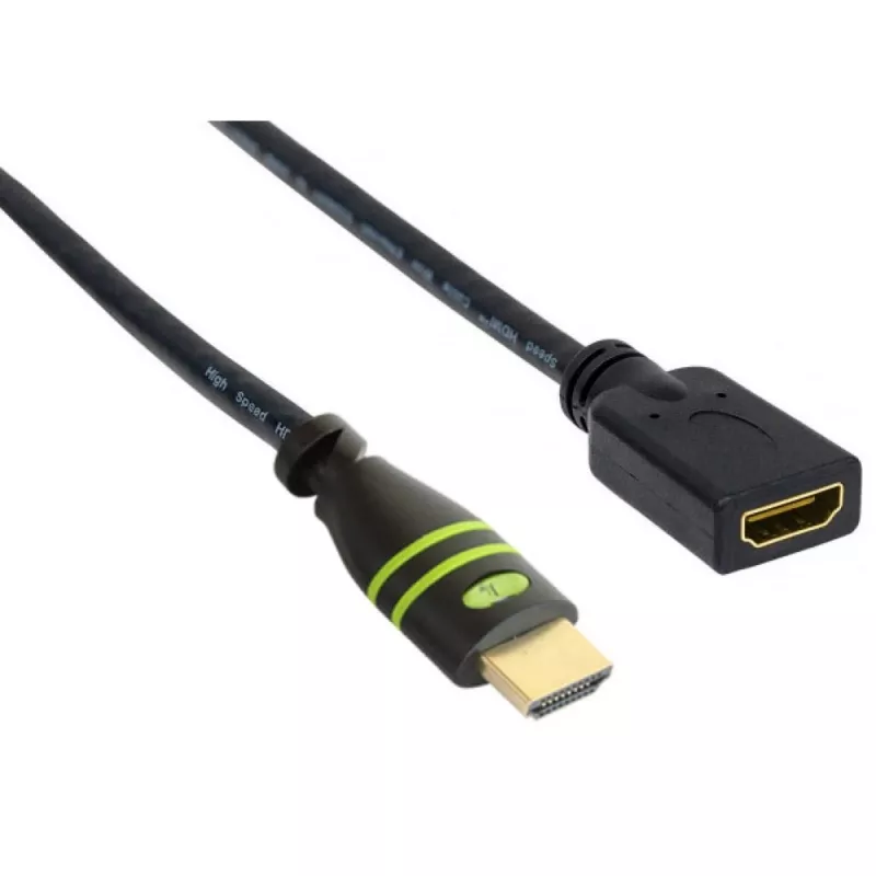 Techly HDMI High Speed s Ethernetom predlžovací kábel 4K 60Hz M/B 3,0 m