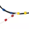 Techly rolka na suchý zips na manažment káblov dĺžka 10 m šírka 20 mm čierna