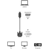 Techly ICOC DSP-C12-030P video kábel adaptér 3 m DisplayPort DVI-D čierny