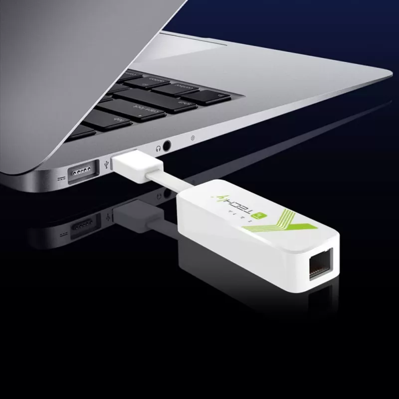 Techly IDATA USB-ETGIGA-3A Sieťový adaptér USB 3.0 Gigabit Ethernet