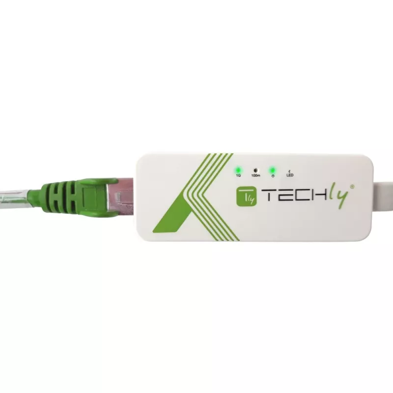 Techly IDATA USB-ETGIGA-3A Sieťový adaptér USB 3.0 Gigabit Ethernet