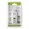 Techly Adaptér USB 3.1 Type-C na RJ45 Gigabit Ethernet, biely