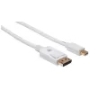 Techly ICOC MDP-030T4K DisplayPort kábel 3 m Mini DisplayPort biely