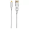 Techly ICOC MDP-030T4K DisplayPort kábel 3 m Mini DisplayPort biely