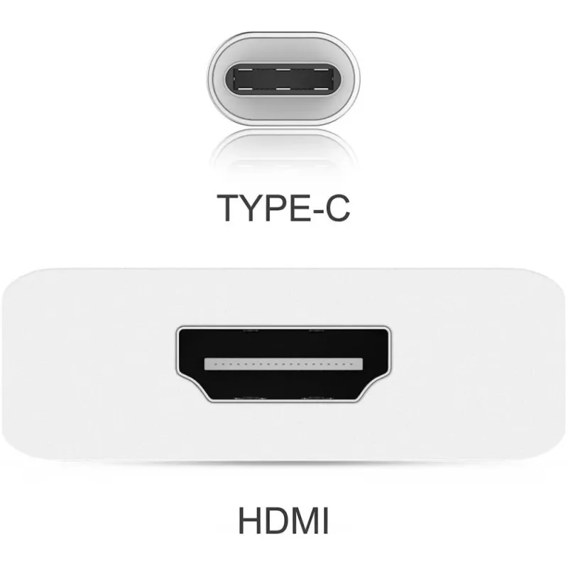 Techly konvertorový kábel adaptér USB 3.1 Type-C na HDMI 1.4, 3.2 Gen 2 (3.1 Gen 2), USB Type-C, HDMI výstup