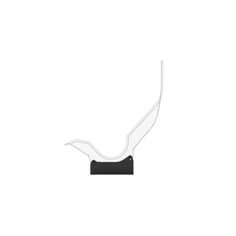 Res-Tech GT CARBON SEAT SUPPORT, držiak sedadla, čierny