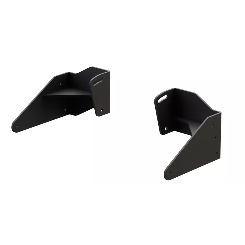 Res-Tech GT DD SUPPORT FANATEC, držiak základne pretekárskeho volantu, čierny, oceľ