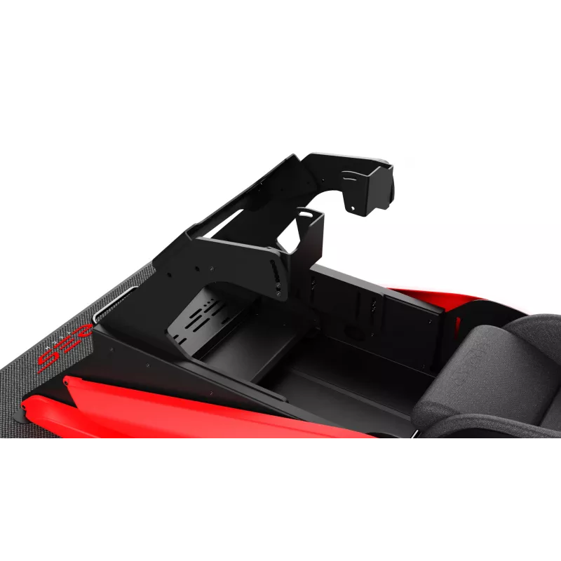Res-Tech GT DD SUPPORT FANATEC, držiak základne pretekárskeho volantu, čierny, oceľ
