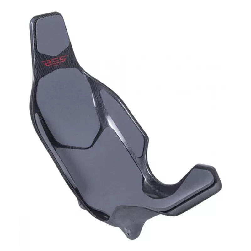 Res-Tech X1 CARBON SEAT - sivá, pretekárska sedačka, sivá, karbón, neoprén