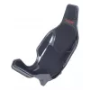 Res-Tech X1 CARBON SEAT - čierna, pretekárska sedačka, čierna, karbón, neoprén
